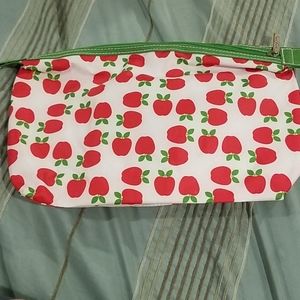 Clinique make up holder and smaller case.